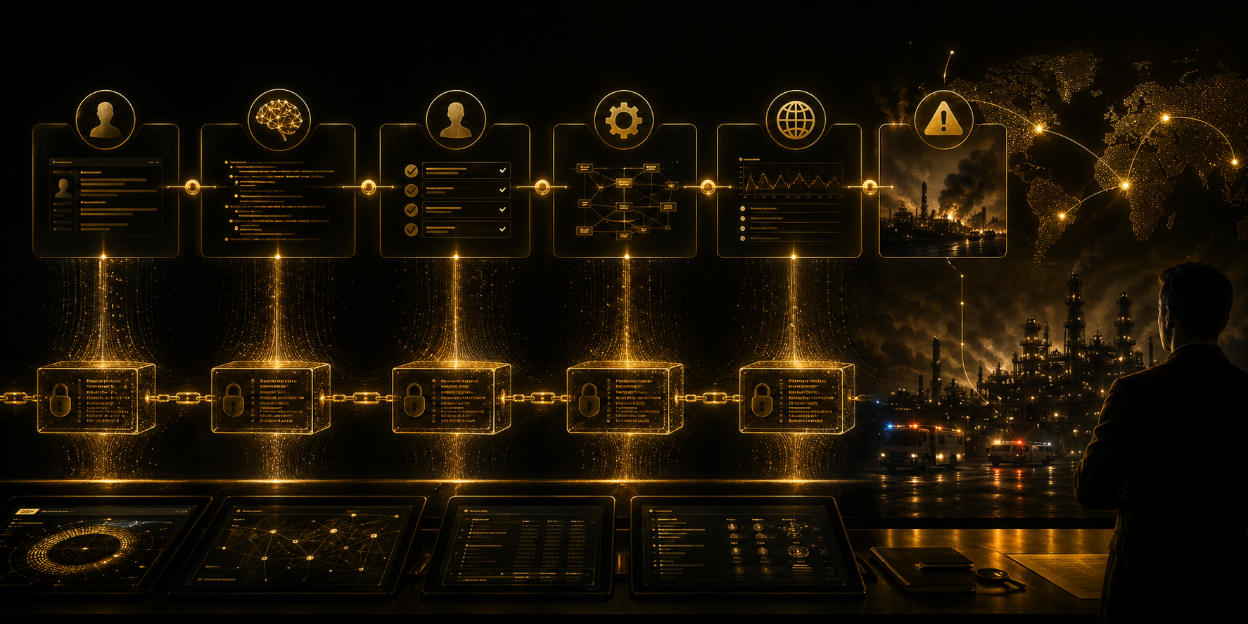 AI accountability and chronological trace after a critical system decision